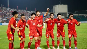C'est la sixième participation consécutive de l'équipe U23 du Vietnam à la phase finale de la Coupe d'Asie U23. Photo: VNA