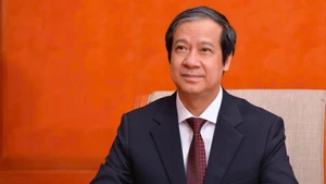 Le ministre de l'Éducation et de la Formation, Nguyen Kim Son.