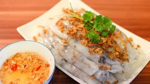 Le banh cuôn de Thanh Tri. Photo : Internet.