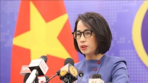 La porte-parole du ministère vietnamien des Affaires étrangères, Pham Thu Hang. Photo : VNA