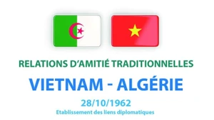 Les relations d'amitié traditionnelle Vietnam-Algérie