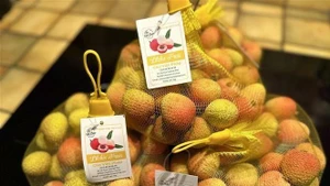 Le 2 juin, les premiers litchis frais de la saison 2025 en provenance du Vietnam sont officiellement arrivés sur le marché français. Photo : VNA.