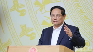 Le Premier ministre Pham Minh Chinh. Photo : NDEL.