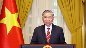 Le secrétaire général du Comité central du Parti communiste du Vietnam, To Lam. Photo : VNA.