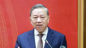 Le secrétaire général du Comité central du Parti communiste du Vietnam, To Lam. Photo : VNA.