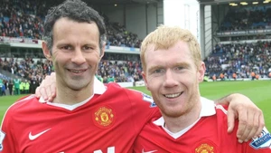 Ryan Giggs et Paul Scholes. Photo : skysports.com