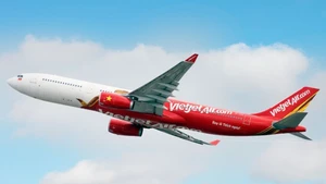 Un avion économe en carburant et respectueux de l’environnement de Vietjet. Photo : Vietjet.