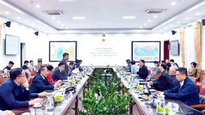 Lors du séminaire. Photo : baoquocte.