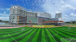 Vue d’ensemble du premier complexe médico-universitaire intégré du Vietnam