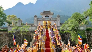 Fête à Yen Tu. Photo : VNA.