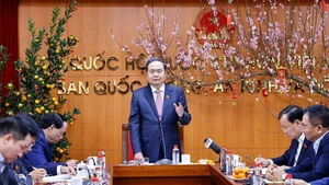 Le président de l'Assemblée nationale Trân Thanh Mân. Photo : VNA.