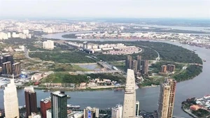 Un coin de Hô Chi Minh-Ville. Photo : dangcongsan.vn