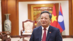 L’ambassadeur du Vietnam au Laos, Nguyen Minh Tam. Photo : VNA.
