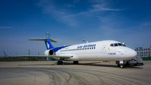 Un avion Comac de Lao Airlines. Photo : Lao Airlines.
