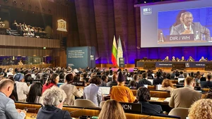 Panorama de la 47e session du Comité du patrimoine mondial de l’UNESCO. Photo : VNA.
