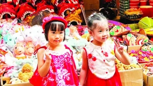 La Fête de la mi-automne, fête de l'enfance. Photo : NDEL.