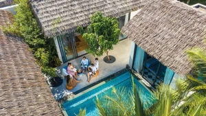 Le New World Phu Quoc Resort est une des adresses en Asie-Pacifique qui chouchoutent les enfants pour le bonheur des parents. Photo : Travel+Leisure