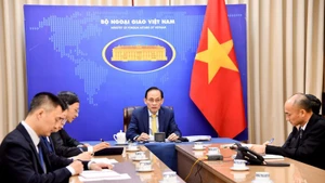 Lê Hoài Trung, secrétaire du Comité central du Parti communiste du Vietnam (PCV) et ministre par intérim des Affaires étrangères (AE). Photo: VNA