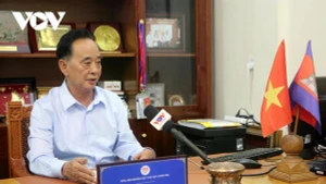 M. Sim Chy, président de l’Association khmère-vietnamienne au Cambodge. Photo : VOV.