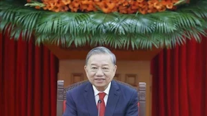 Le secrétaire général du PCV, To Lam. Photo : VNA.