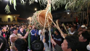 La fête du bris du tambour est un rendez-vous culturel des Ma Coong. Photo : Vnexpress.