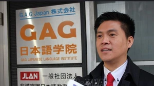 Nguyen Duy Anh, président d’honneur de l’Association des Vietnamiens de Fukuoka et secrétaire général du Réseau mondial pour l’enseignement du vietnamien et de la culture vietnamienne. Photo : VNA.