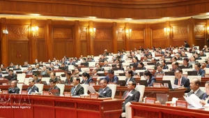 Première session de la 10e législature de l'Assemblée nationale du Laos. Photo : VNA.