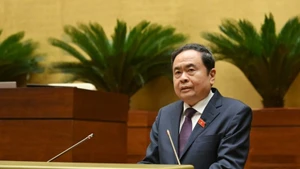 Le président de l'Assemblée nationale (AN), Tran Thanh Man. Photo : NDEL.
