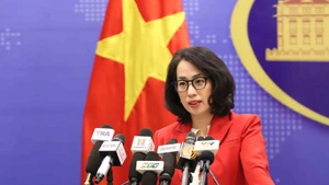 La porte-parole du ministère vietnamien des Affaires étrangères, Pham Thu Hang. Photo : VNA.