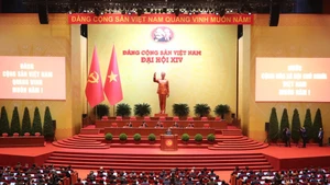 La séance préparatoire du XIVe Congrès national du Parti. Photo: VNA