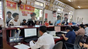 Centre de services d'administration publique de la commune de Tua Sin Chai, province de Lai Chau. Photo : VNA.