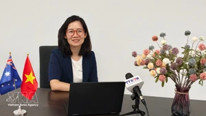 Tran Thi Thanh My, cheffe du Service commercial du Vietnam en Australie. Photo : VNA.