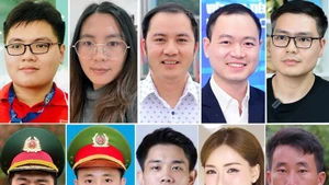 Dix jeunes Vietnamiens exemplaires de 2025. Photo : vietnamnet.vn