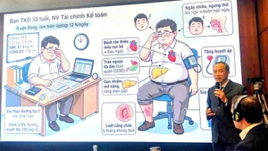 Le prof. associé-Dr Trân Quang Nam, chef du service d’endocrinologie du Centre médical universitaire de Hô Chi Minh-Ville. Photo : S.X.