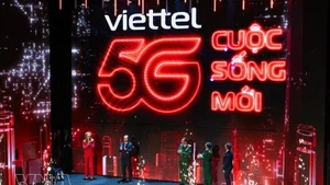 Viettel est le premier opérateur à proposer des services de réseau 5G au Vietnam. Photo : Vietnam+