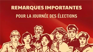 [Infographie] Remarques importantes pour la journée des élections