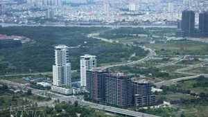 Immobilier dans l’Est de Hô Chi Minh-Ville, au Sud du Vietnam. Photo : VNA.