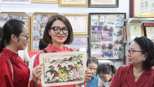 Le village des estampes de Dong Ho s’anime à l’approche de sa reconnaissance mondiale