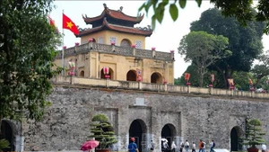 Citadelle impériale de Thang Long. Photo : VNA