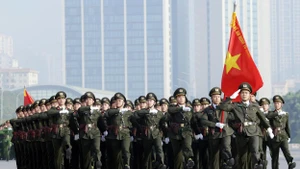 Les forces de la Police populaire vietnamienne sont prêtes à se déployer pour assurer la protection du XIVe Congrès du Parti