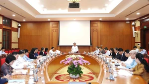 Panorama de la réunion. Photo : VNA.