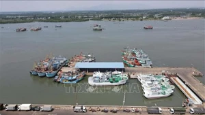Port de pêche de Cat Lo, quartier de Phuoc Thang, à Hô Chi Minh-Ville. Photo : VNA.