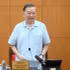 Le secrétaire général du Parti communiste vietnamien et président To Lam, a présidé le 21 mai à Hanoï, une réunion du Comité permanent du Comité directeur central pour le développement des sciences et technologies, de l’innovation et de la transformation numérique. Photo : NDEL.