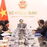 Le ministre vietnamien des Affaires étrangères, Le Hoai Trung, a reçu, le 21 mai à Hanoï, le Groupe des ambassadeurs des pays africains accrédités au Vietnam. Photo : VNA
