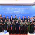 Le vice-premier ministre et ministre de la Défense Phan Van Giang, le ministre de la Sécurité publique Luong Tam Quang et le ministre des Affaires étrangères Le Hoai Trung posent pour une photo souvenir avec les délégués. Photo : NDEL.