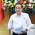 Le président de l'Assemblée nationale Tran Thanh Man s'exprime lors de la session. Photo : VNA.