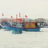 Les pêcheurs de la commune de Van Tuong partent en mer pour la pêche. Photo : VOV.