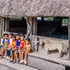 L'espace de vie communautaire du village de Pơr'ning témoigne de la solidarité et du fort esprit communautaire de l’ethnie Co Tu. Photo : baodanang.vn