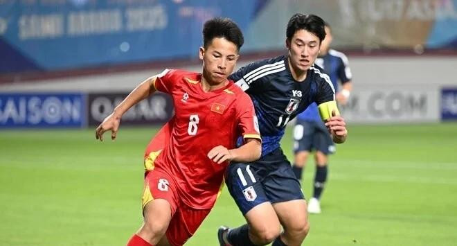 Le Vietnam U17 décroche un match nul impressionnant face au Japon. Photo : AFC. 