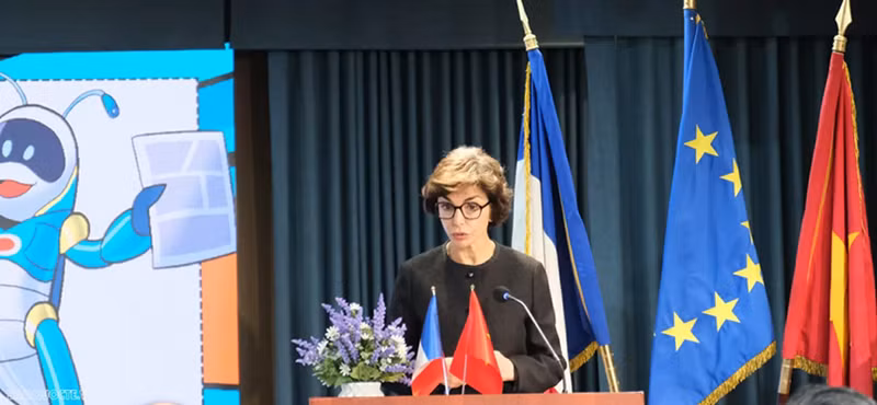 La ministre française de la Culture, Rachida Dati. Photo : Baoquocte.